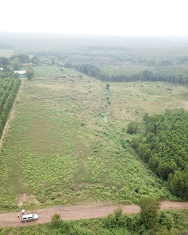 Diện tích 18.000 m<sup>2</sup> (5,4 mẫu có thể mở rộng 15 mẫu) - Thích hợp lập dự án